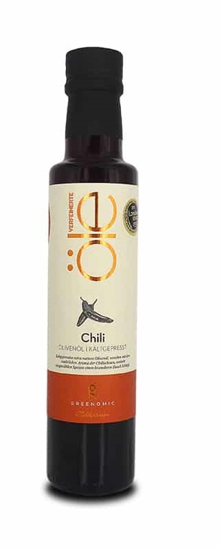 1034 - Kaltgepresstes Chili Olivenöl 250 ml