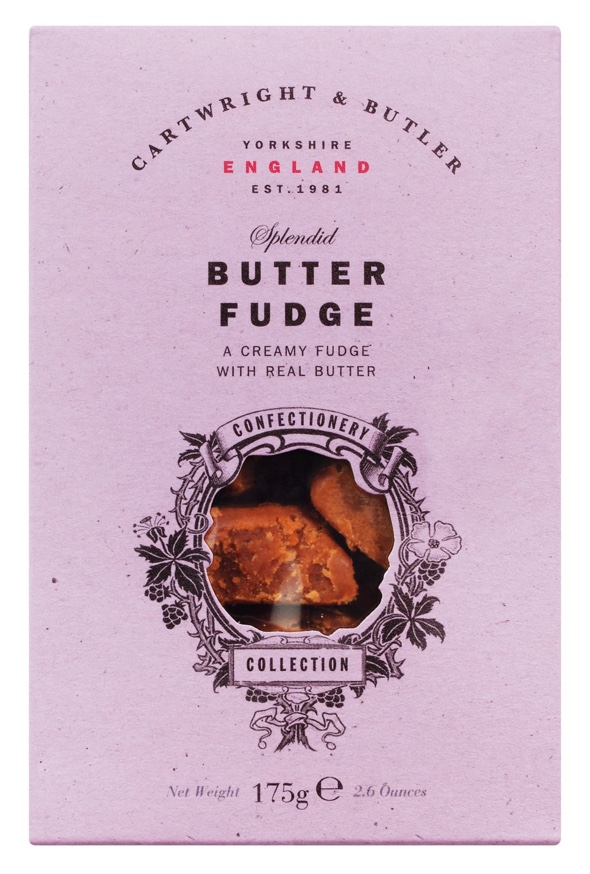 519531 - Butter Fudge im Carton 175 g - Cartwright & Butler