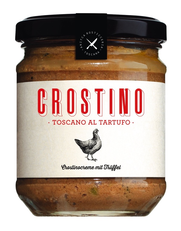 7385 - Antico Crostino Toscano al tartufo - Crostinocreme mit Trüffeln 180g