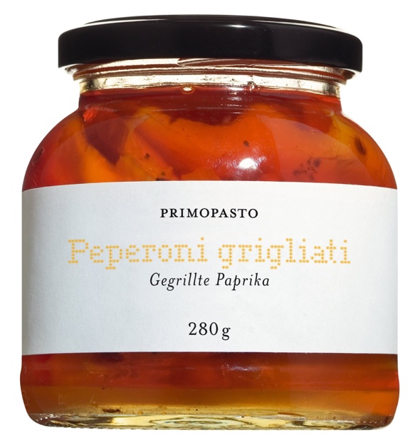 7819 - Gegrillte Paprikafilets in Öl 280 g - Primopasto